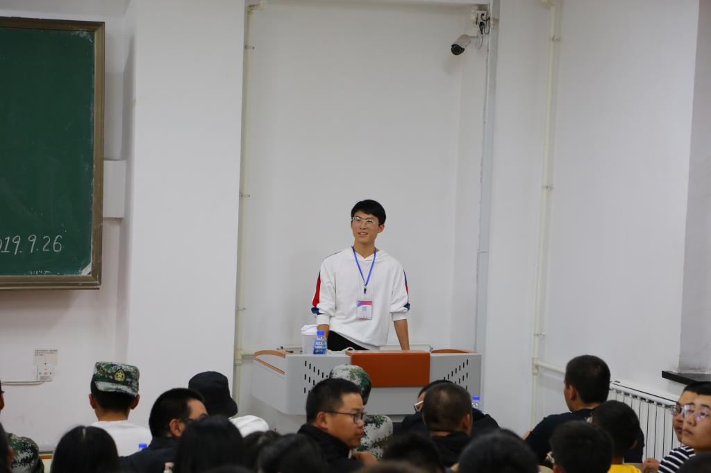(1)实践部部长孙浩东讲话 (1)实践部部长孙浩东讲话